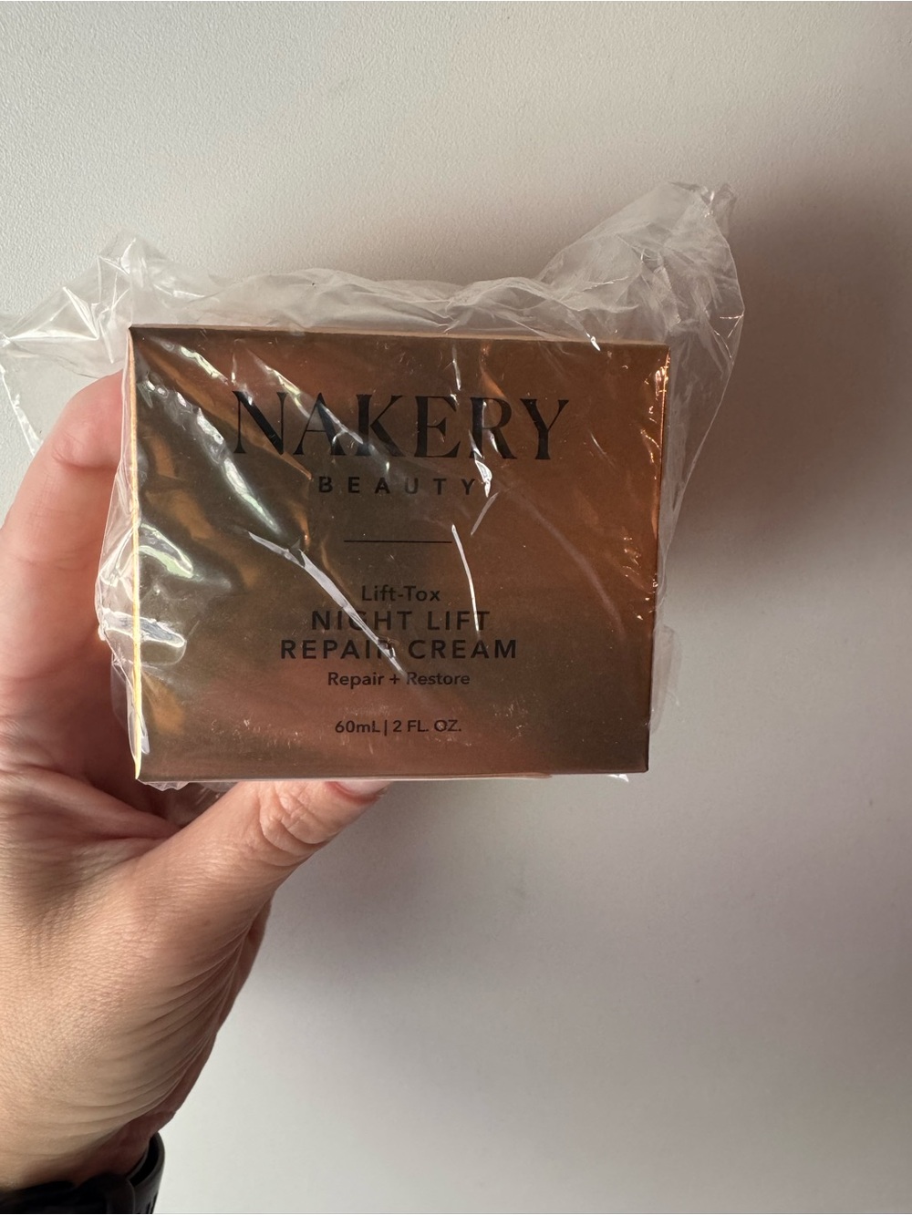Nakery Beauty Lift-TOX Night Lift Repair Cream 2 oz NWT - Picture 2 of 5